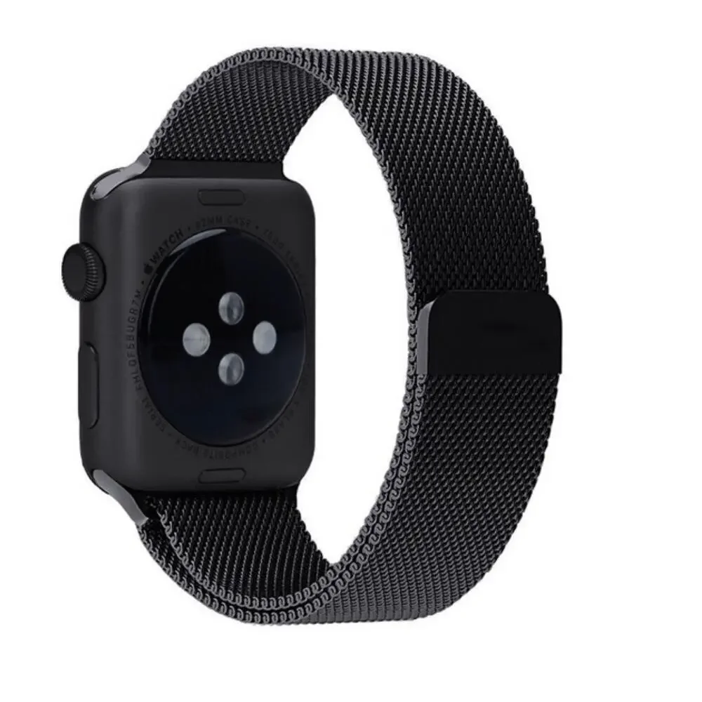 Apple Milanese Loop Watch Band in Space Grey Size 42 mm